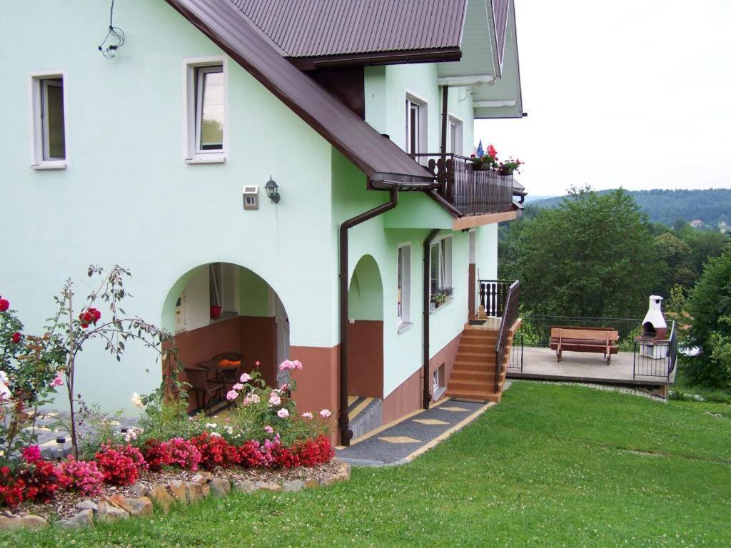 Bieszczadzkie Wzgorze Apartment Myczkow Exterior photo